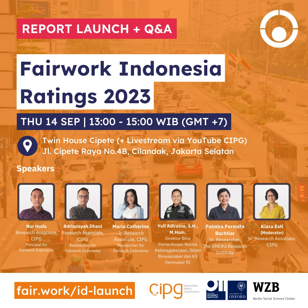 Fairwork Indonesia Ratings 2023
